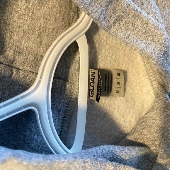 Gildan Grey Hoodie Medium - Picture 5 of 6
